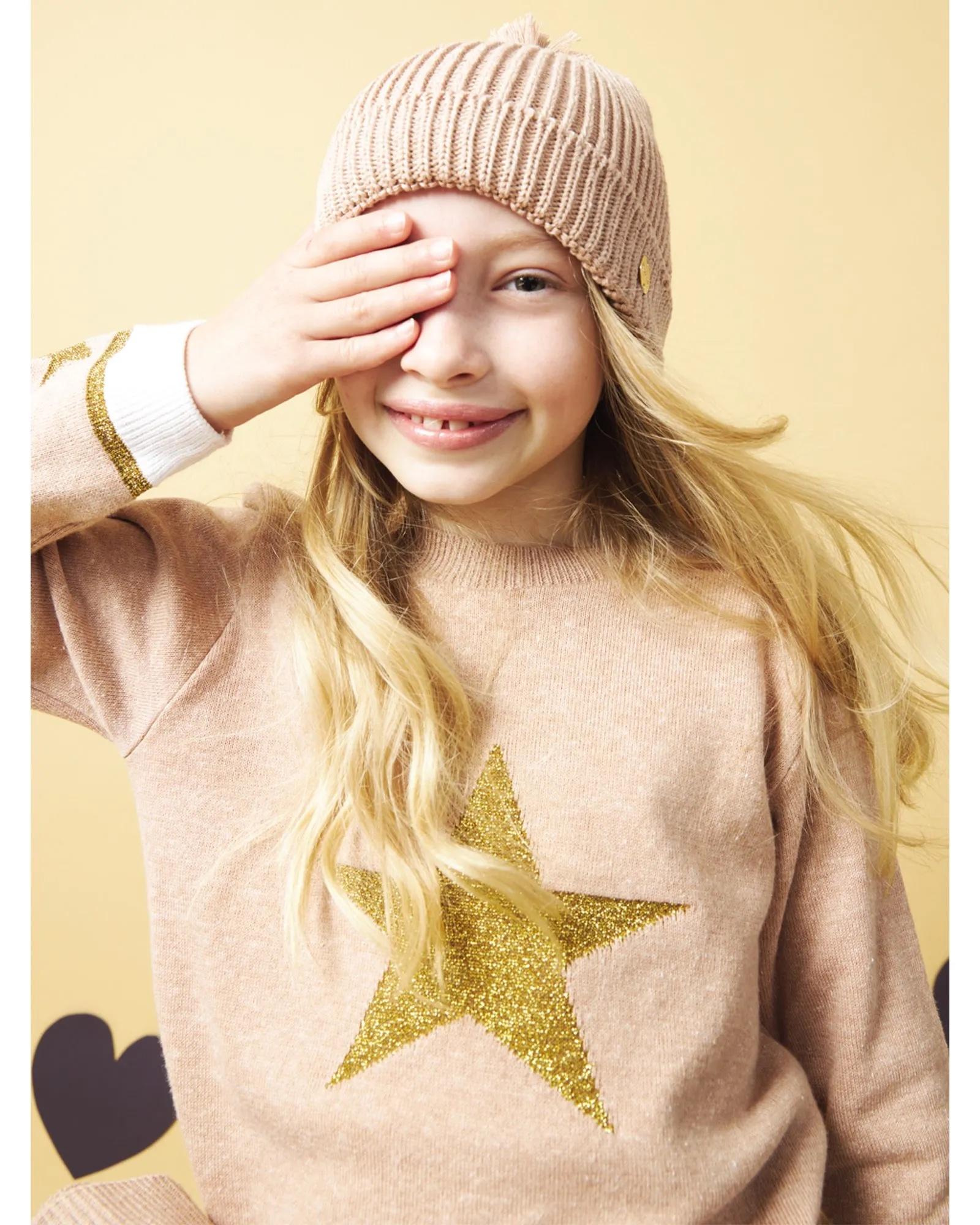 Malha Infantil em Tricot Estrela Dourada - Bebelândia